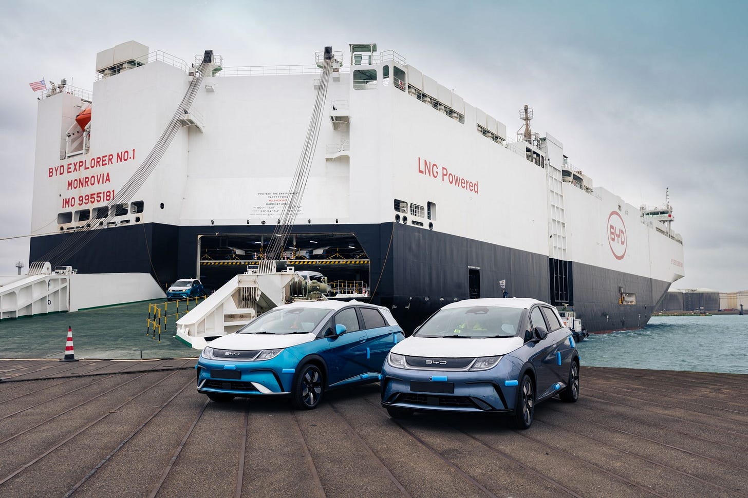 La nave cargo BYD che fa tremare i costruttori europei | newsauto.it