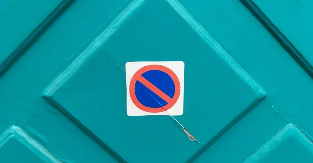white and blue sticker white and blue sticker