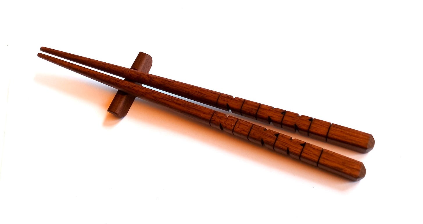 Walnut Chopsticks