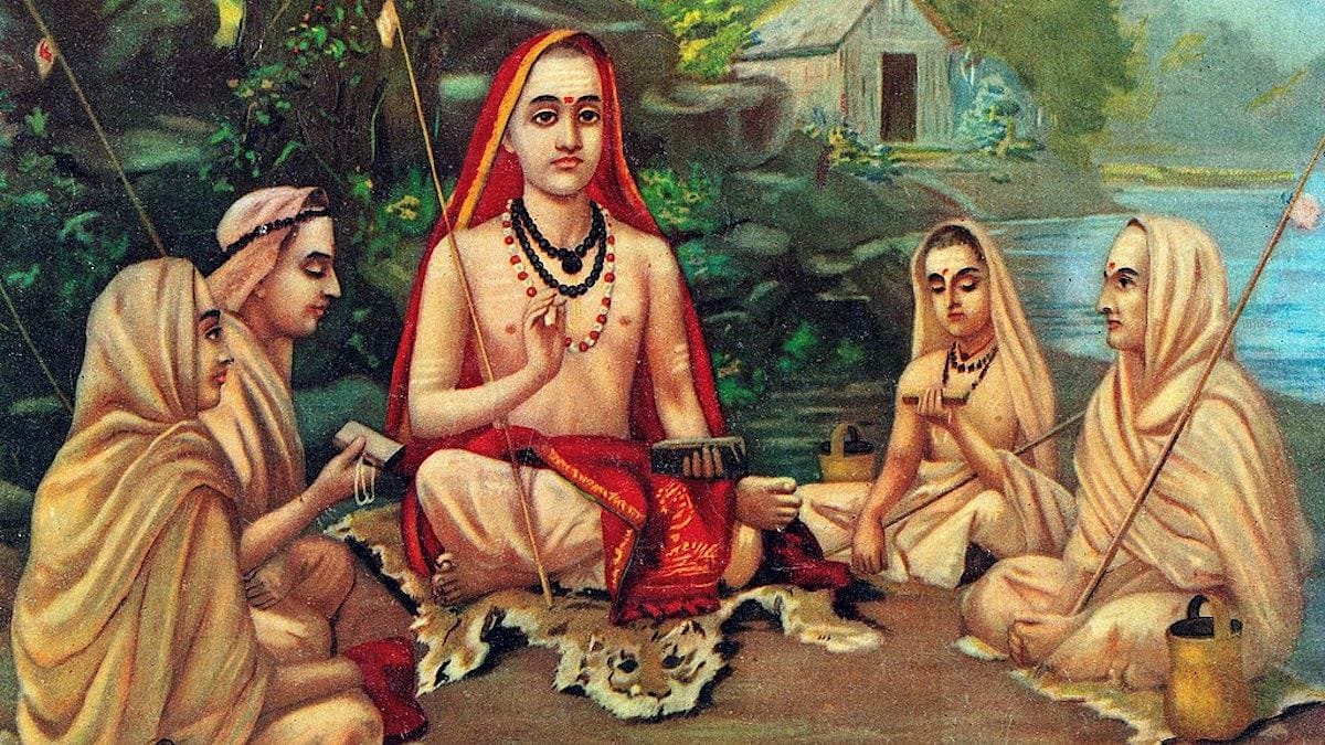 Adi Shankaracharya was sent in response to Buddha to bring people’s ...