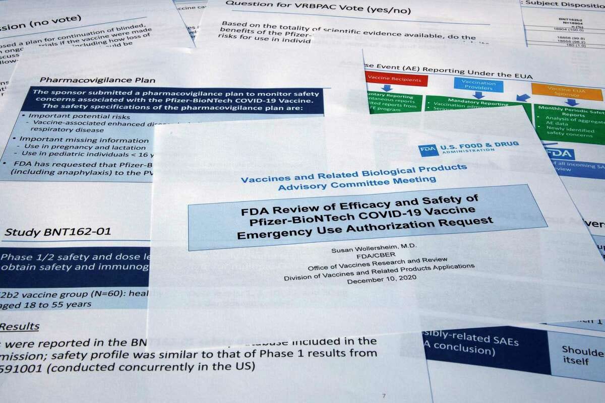 Vaccine panel recommends FDA authorize Pfizer's COVID-19 shot, doses could  be in CT in days