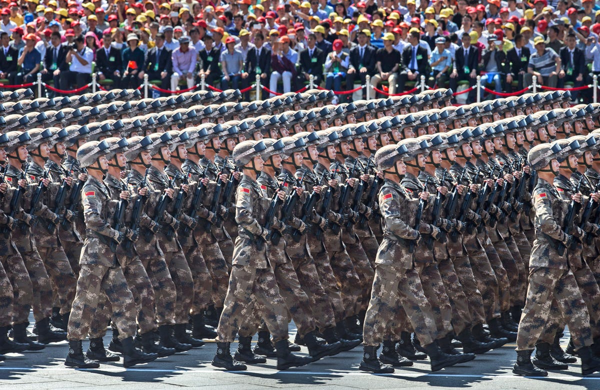 China Stages a Massive Military Parade to Commemorate the End of World ...