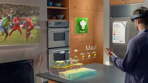 microsoft hololens brings virtual reality to life 2015