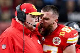 Travis Kelce says his Super Bowl sideline scuffle with coach Andy Reid was  'definitely unacceptable'