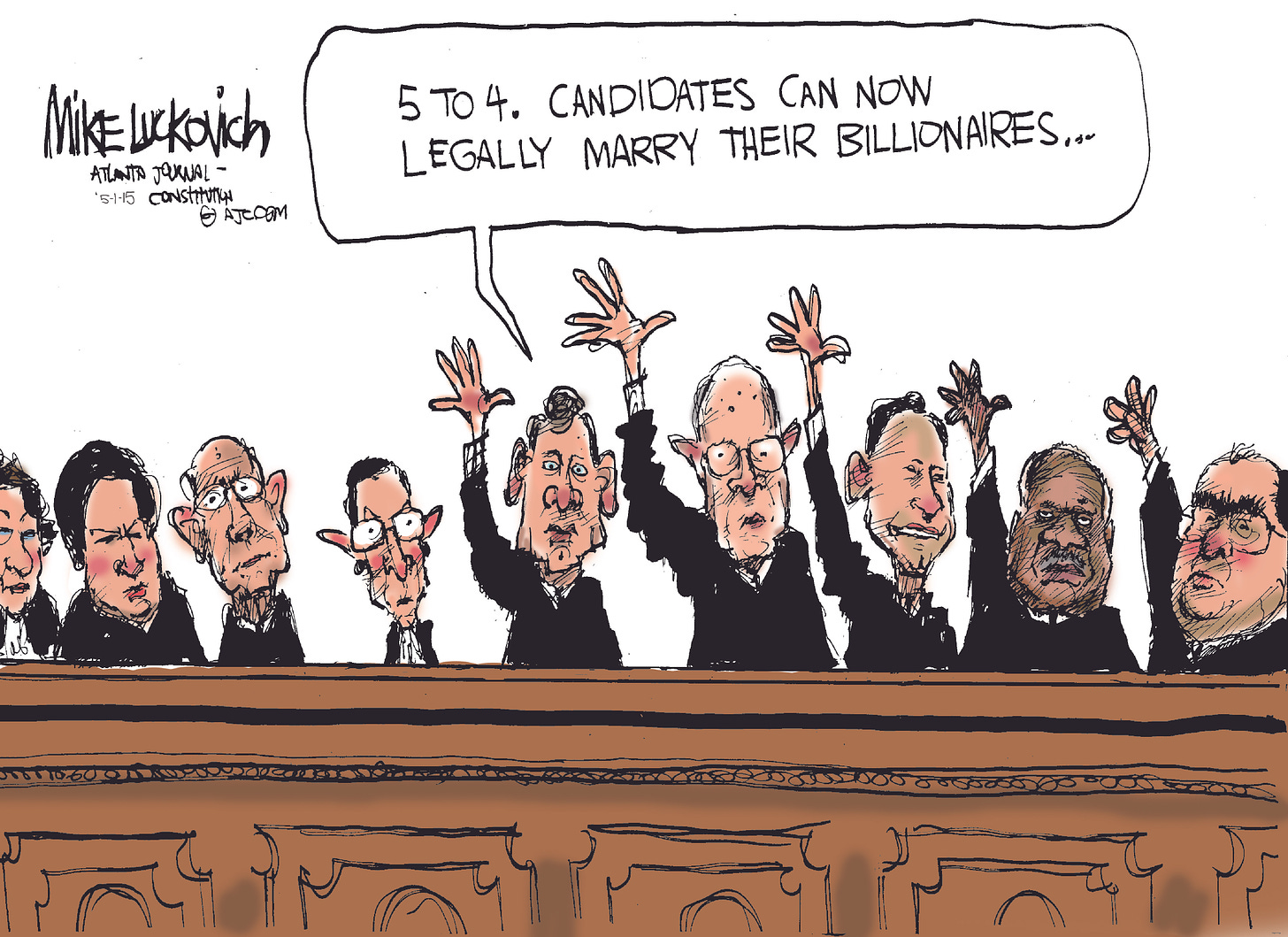 Editorial cartoon: Supreme Court decisions - The Boston Globe