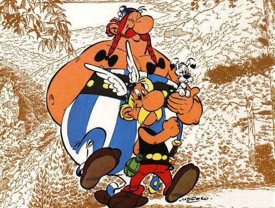 ♧ Asterix, marvelously imagined by Uderzo and Goscinny – ♧ The Tea Time  Club ♧