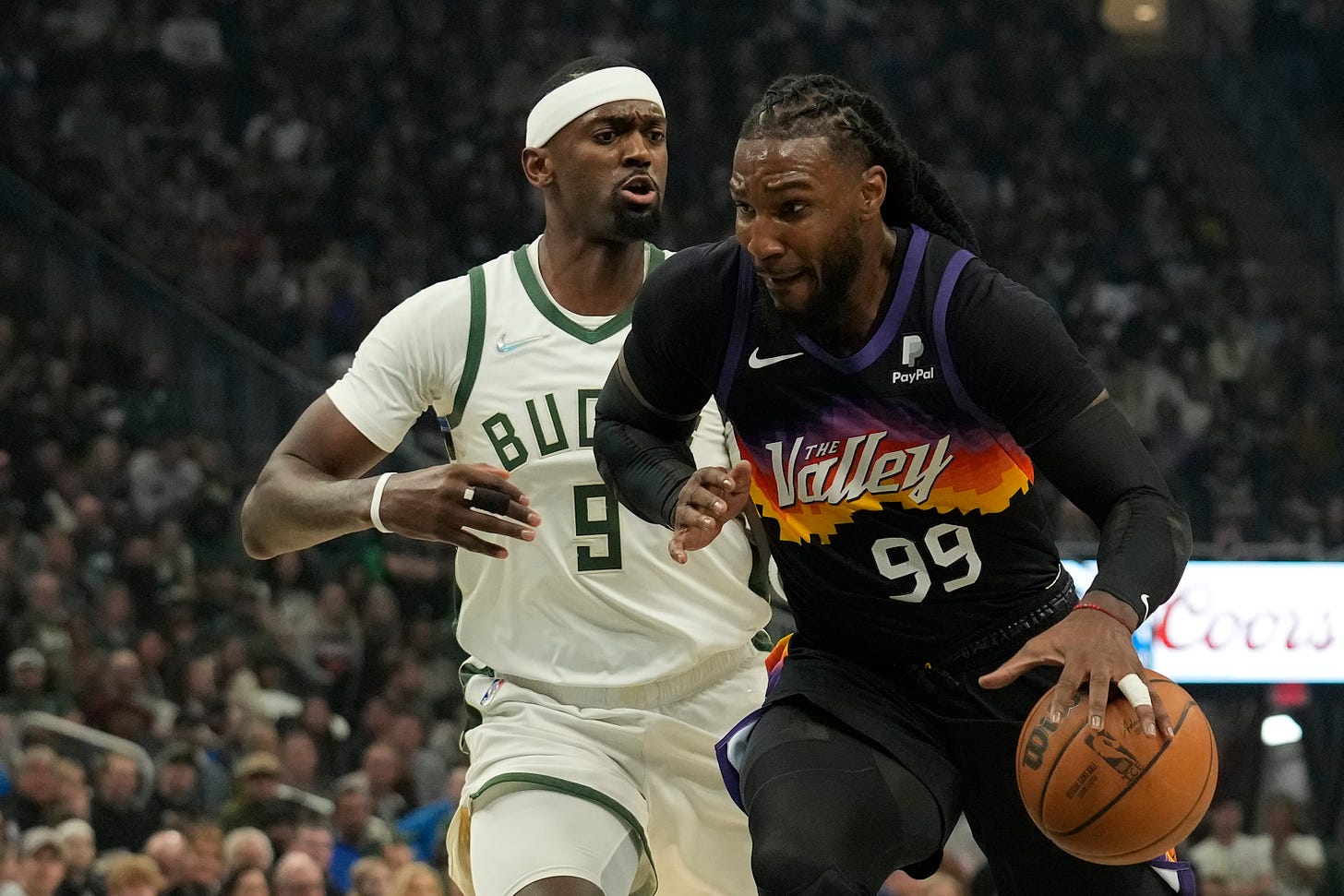 Jae Crowder's emphatic reaction to being traded to the Milwaukee Bucks