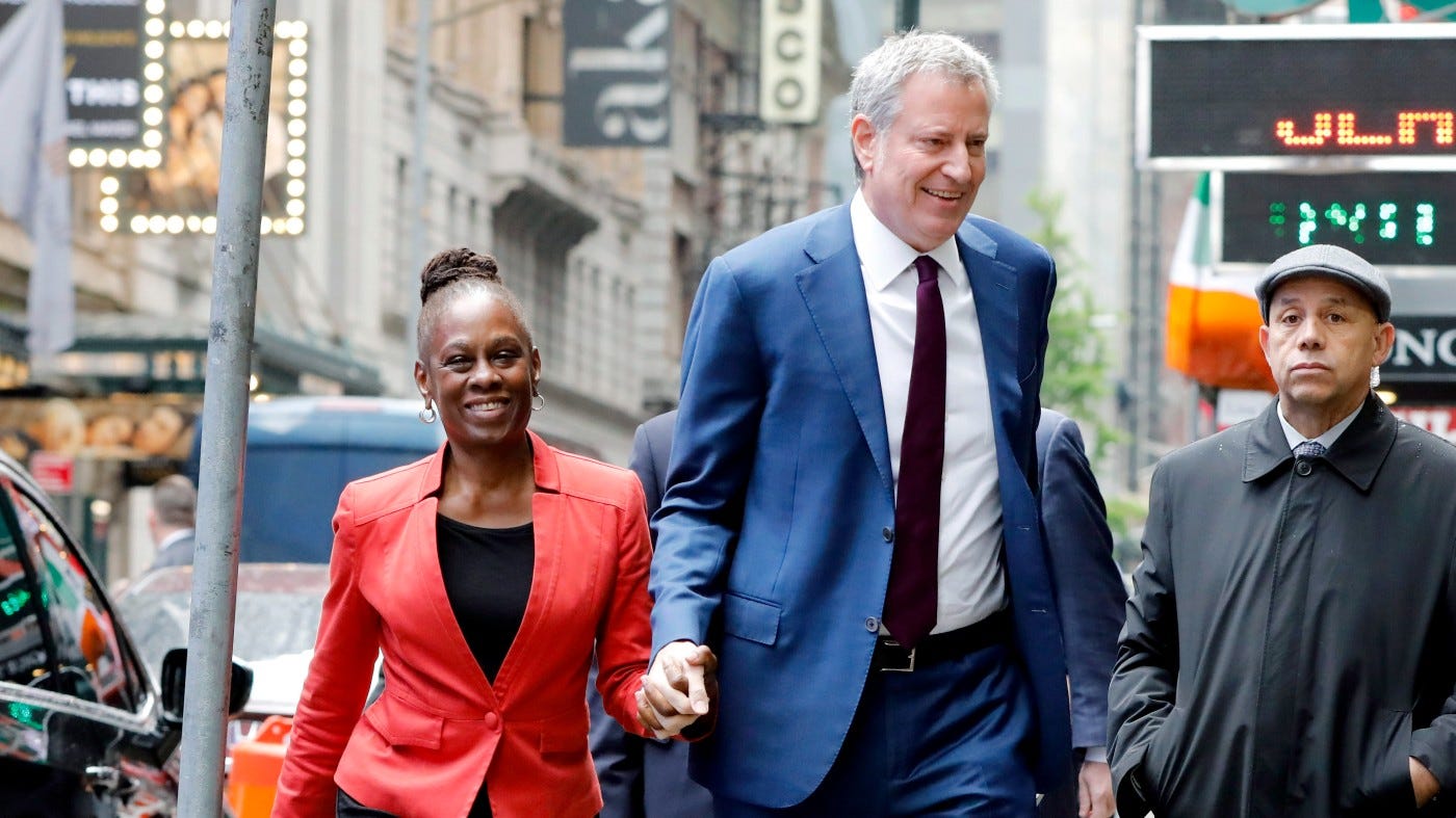 Former NYC Mayor Bill De Blasio, wife announce separation | The Hill