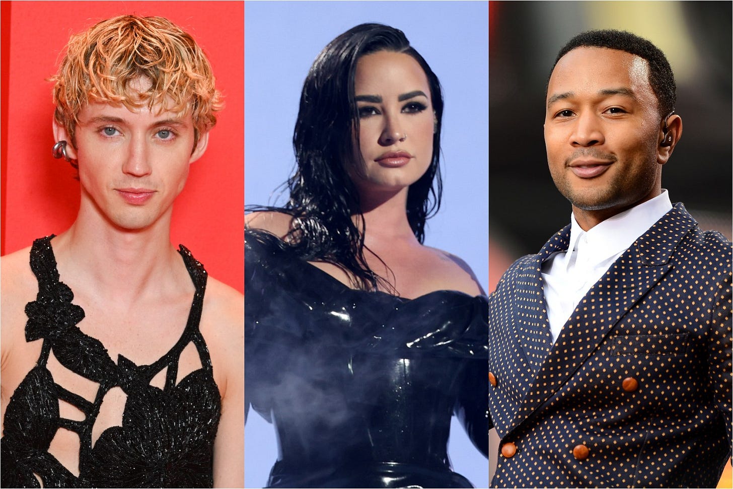 Youtube AI Music Troye Sivan, Demi Lovato, John Legend