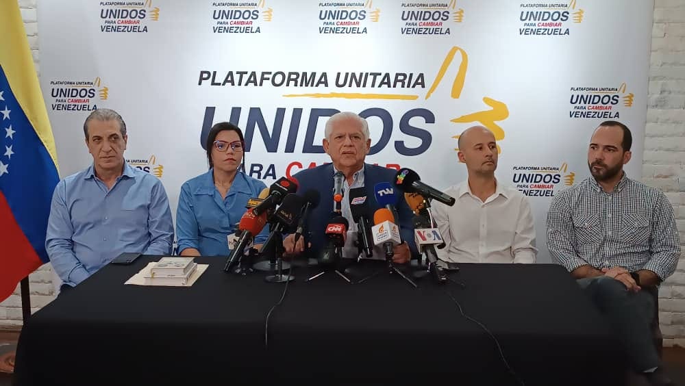 Plataforma Unitaria insta a venezolanos a decidir «libremente» sobre preguntas del referendo sin decir si participa