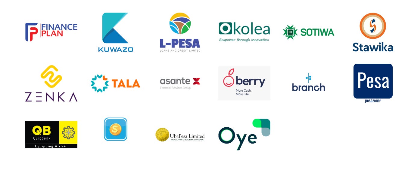 Only 10 digital credit providers are licensed in Kenya