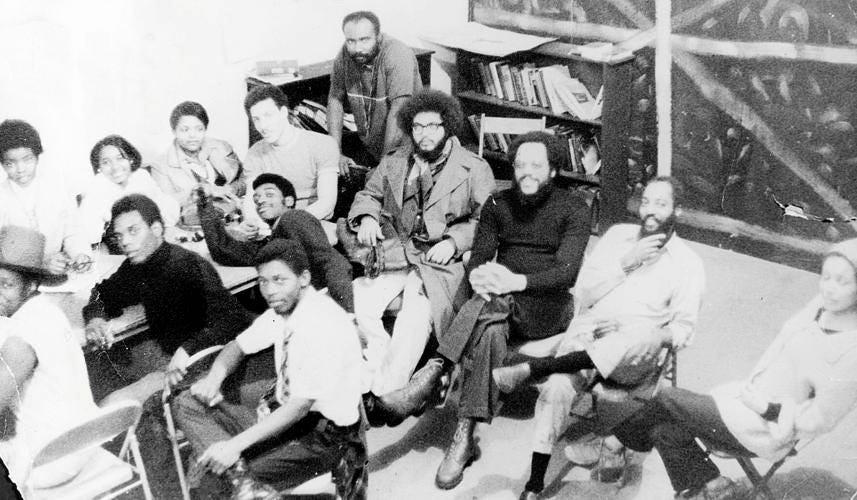 BAG (Black Artists' Group) meeting in 1969