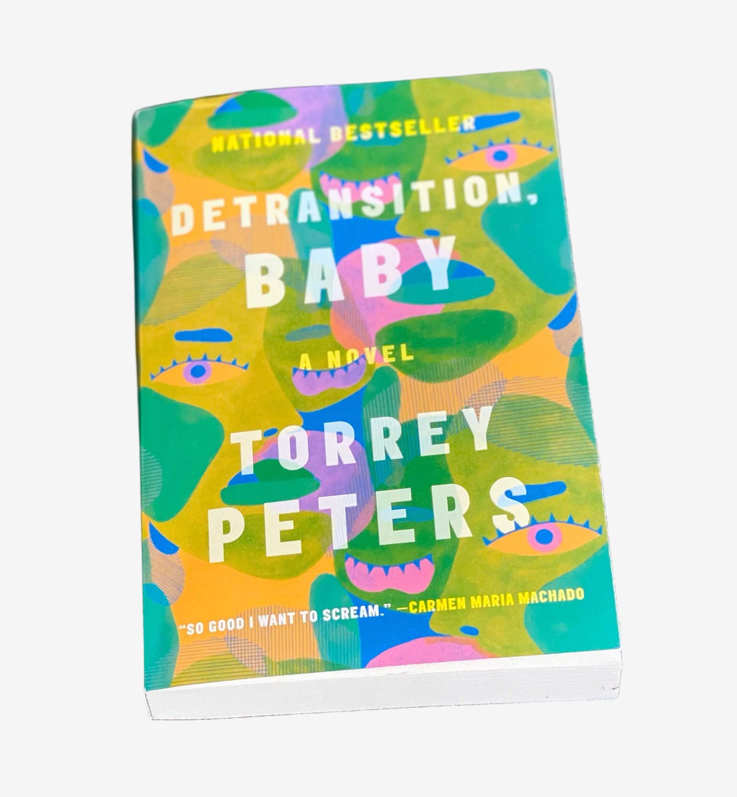 Paperback edition of Detransition, Baby by Torrey Peters