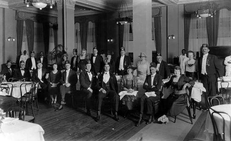 Figure 4: Shriners at Hotel Urmey in 1922