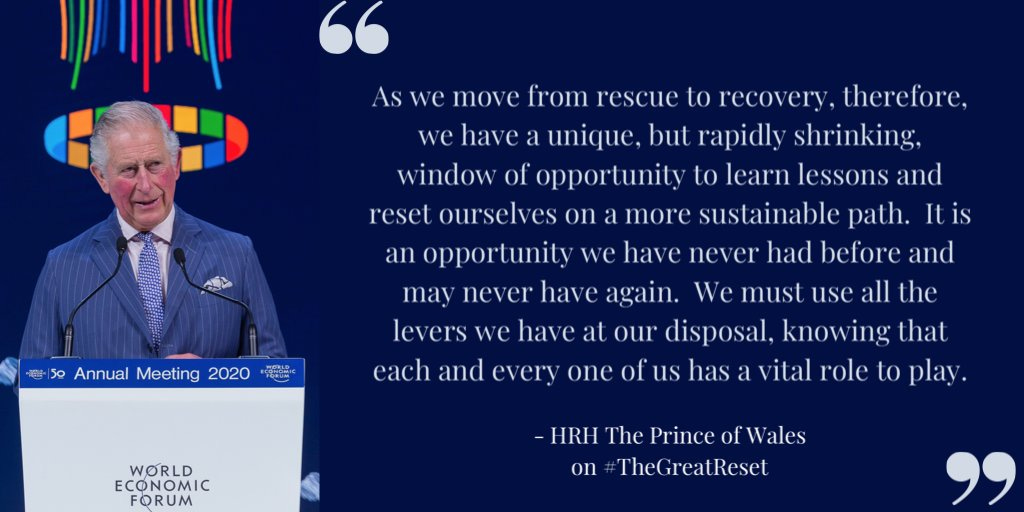 Clarence House on X: "#TheGreatReset has been launched!  https://t.co/tUq0YjbOKC" / X