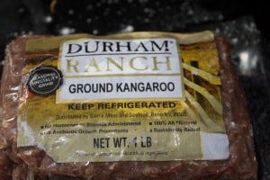 kangaroo meat