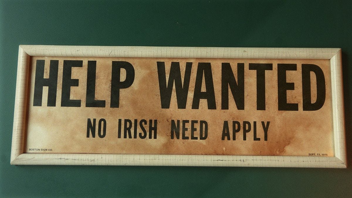 Why historians are fighting about “No Irish Need Apply” signs — and why it  matters - Vox
