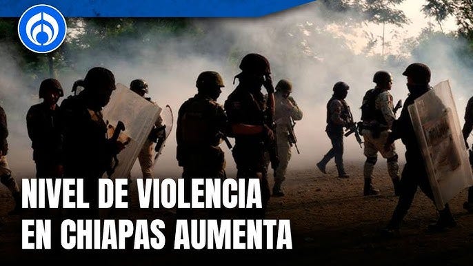 La violencia en Chiapas se recrudece! | Cientos de familias están huyendo  de la guerra entre narcos - YouTube