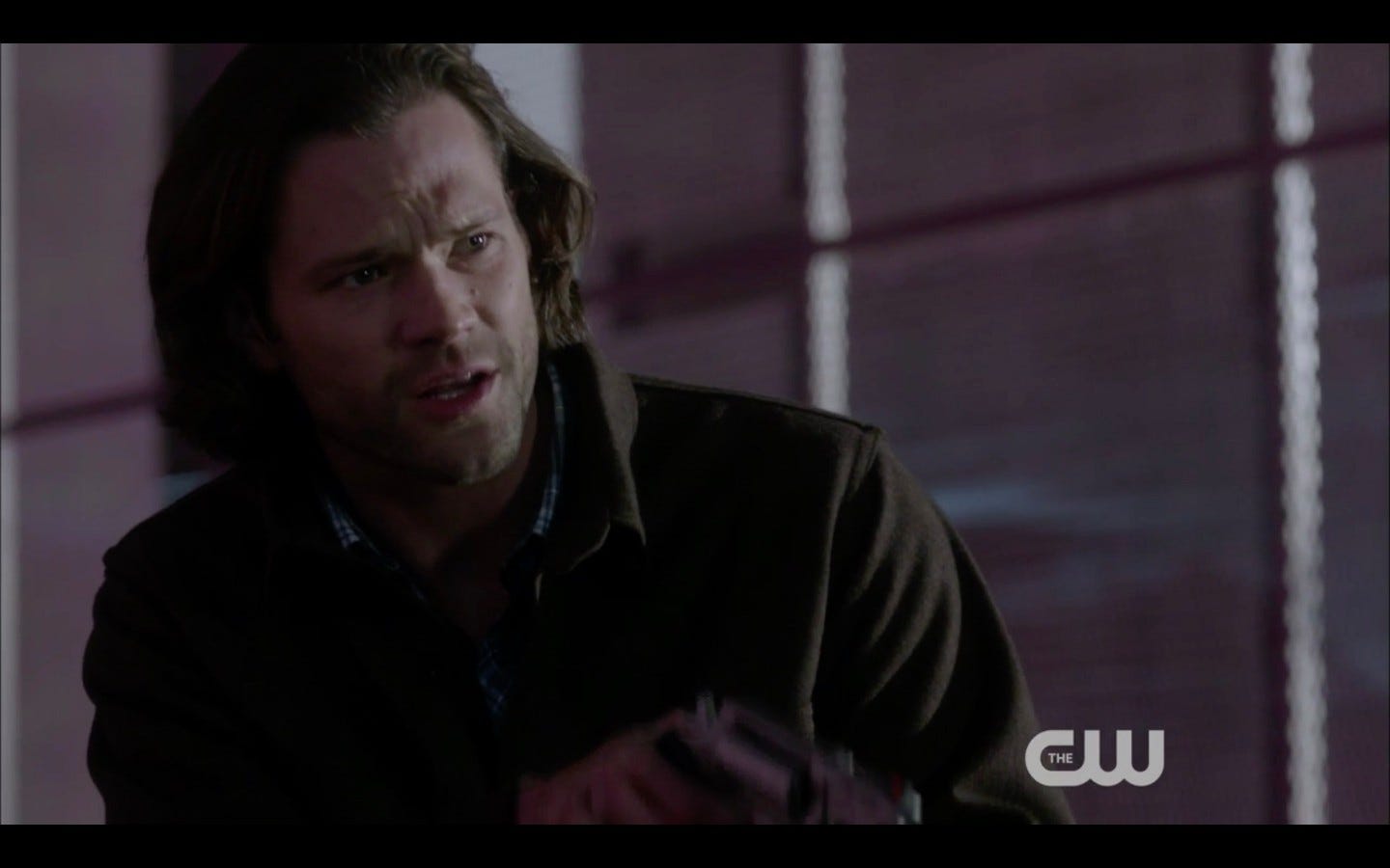 sam winchester gun on rowena supernatural funeralia