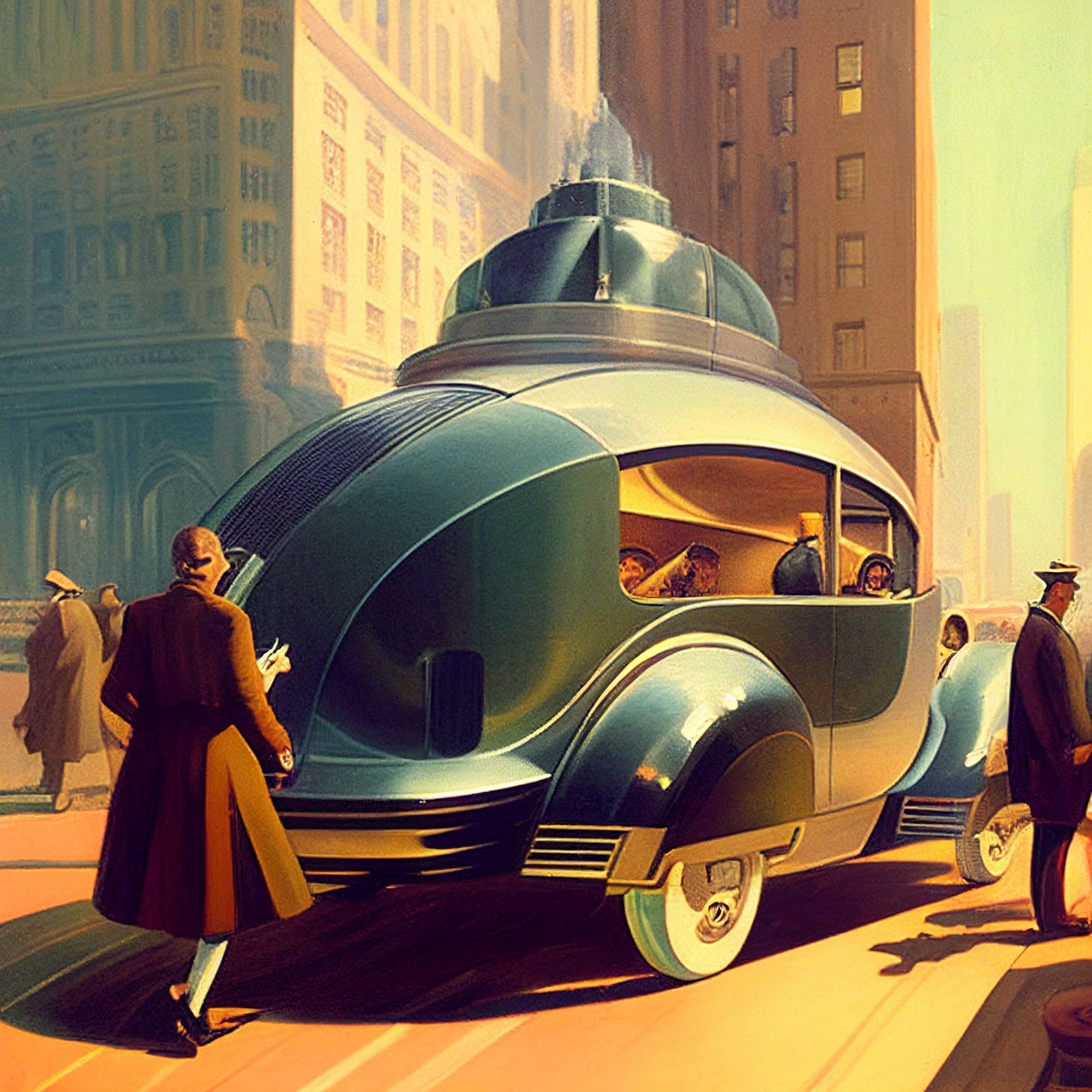 How people imagined future of self-driving cars in 1920s