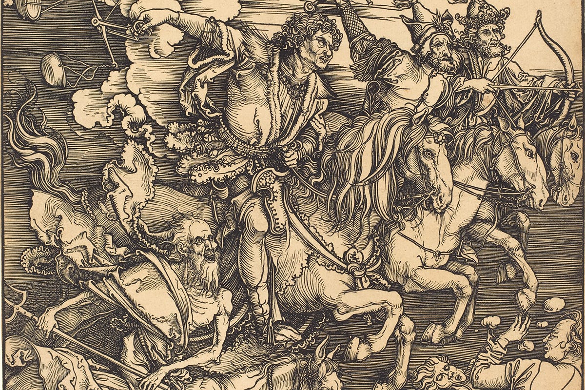 Reliving History Through Albrecht Dürer's Four Horsemen of the Apocalypse |  Widewalls