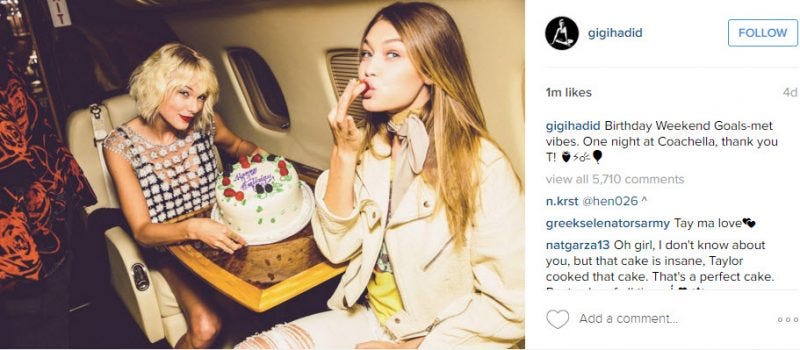 gigi hadid birthday bash 2016 gossip