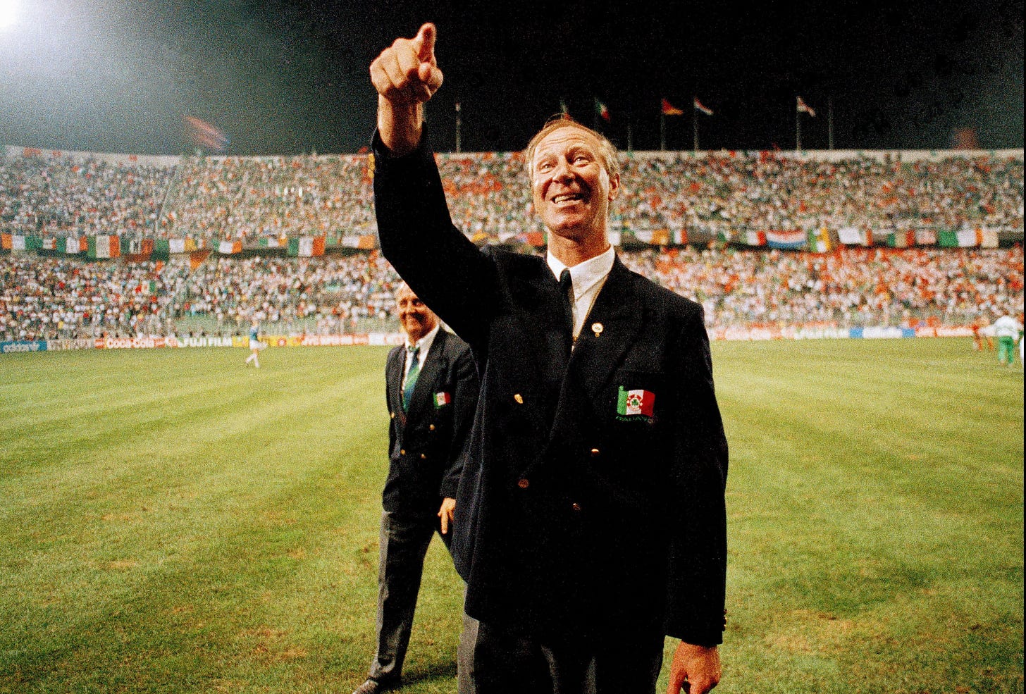 Italia 90 – Jack Charlton says he has no plans of stepping down after World  Cup adventure – The Irish Sun | The Irish Sun