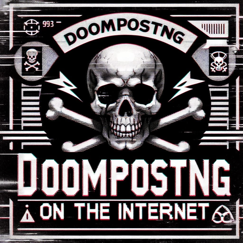 doomposting on the internet