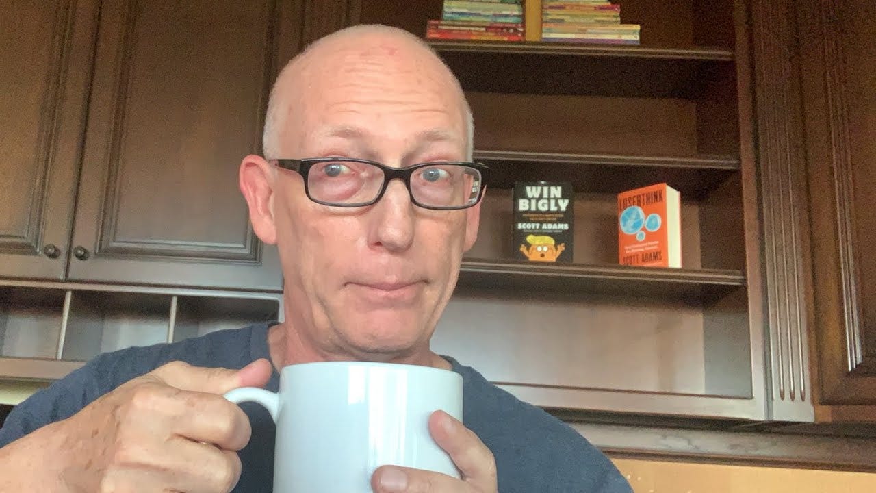 Coffee with Scott Adams" Nazis Infiltrate School Curriculum, Losing the  Connection Between Work and Reward, Fentanyl War, More (Podcast Episode  2021) - IMDb
