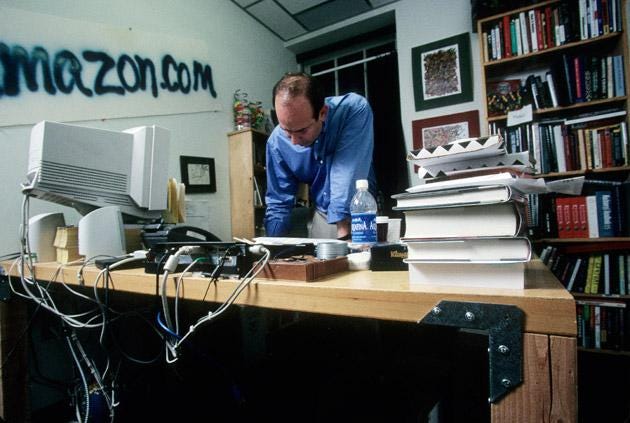 United Packaging on Twitter: "Every company starts from the beginning. This  photo of Jeff Bezos' Amazon office from 1999 proves that. #disrupt  #followyourdreams https://t.co/OWE0LDteEv" / Twitter