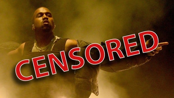 kanye west censored by awards shows 2015 gossip