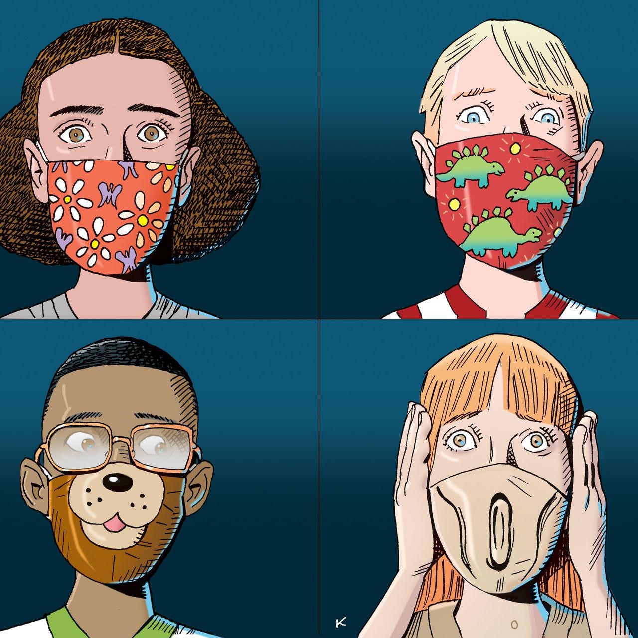 The Case Against Masks for Children - WSJ