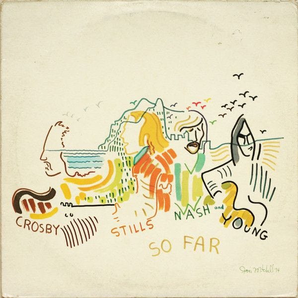 Crosby, Stills, Nash & Young - So Far (1974, Vinyl) | Discogs