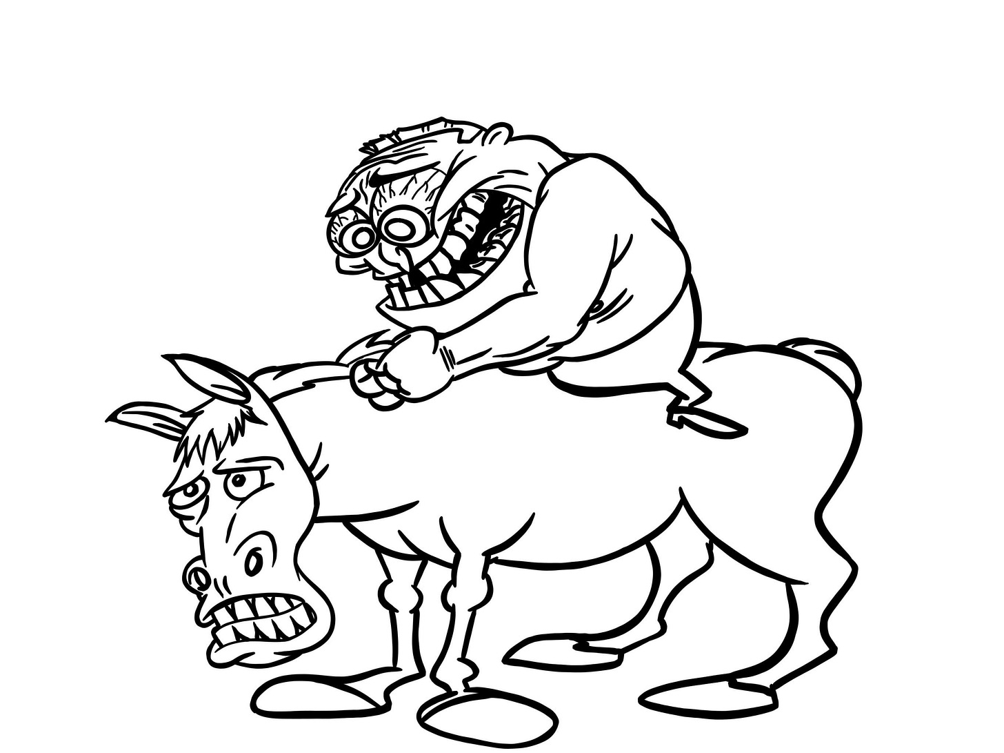 FUCK YOU AND THE HORSE YOU RODE IN ON! : r/KnowledgeFight