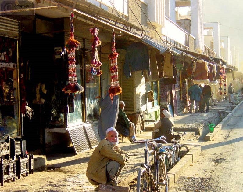 Picture of Chicken Street, Shahr-i-Nau district, Kabul, Afghanistan