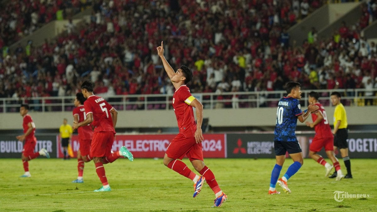 Hasil Timnas Indonesia vs Laos: Drama Enam Gol Bawa Garuda ke Puncak  Klasemen Piala AFF 2024 - TribunNews.com
