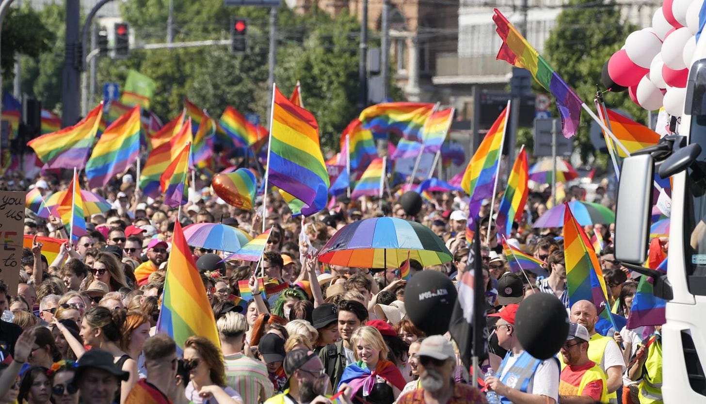 Warsaw gay pride parade back after backlash, pandemic | AP News