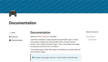 Code Documentation