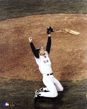 Mariano Rivera celebtrates