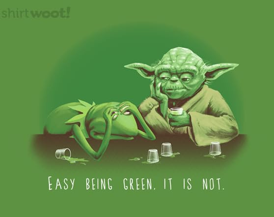 Not Easy Being Green - $19.00 - Free shipping