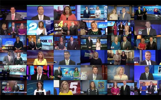 Viral Video: Chilling Montage Of News Anchors Reading The Same ...