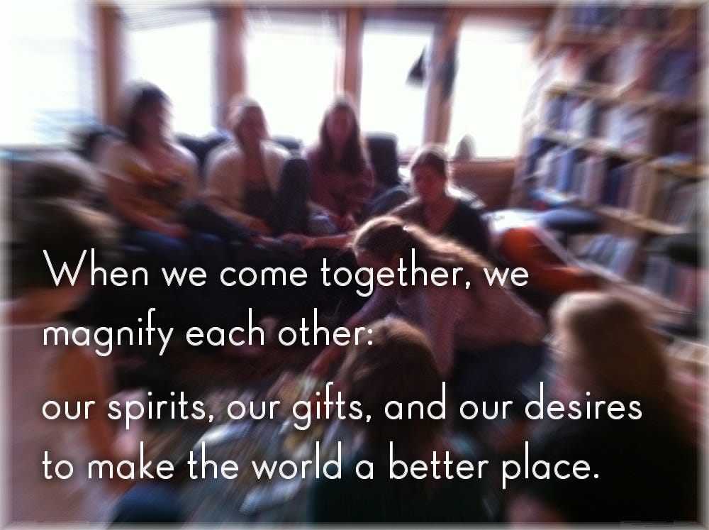 When we come together we magnify our gifts