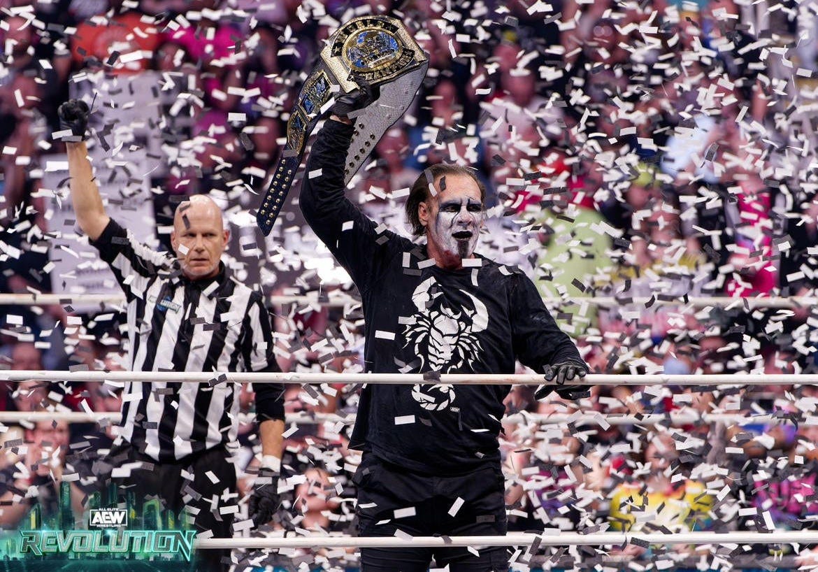 Watch WWE Acknowledge Sting's Retirement Following AEW Revolution
