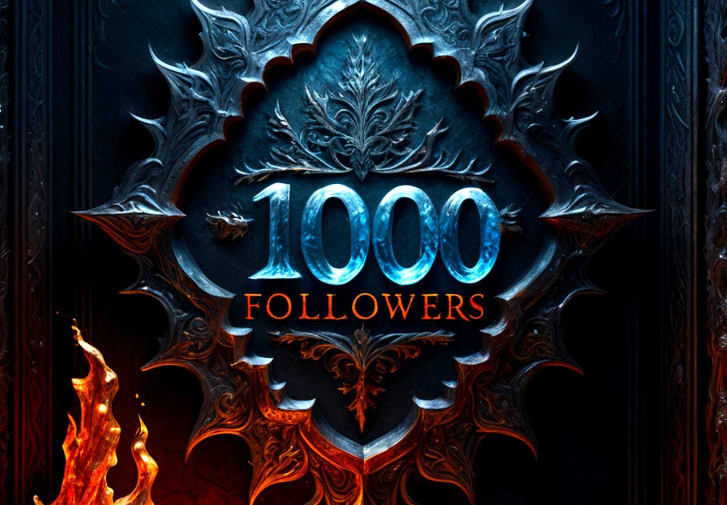 1000 followers