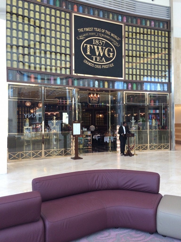 TWG tea salon