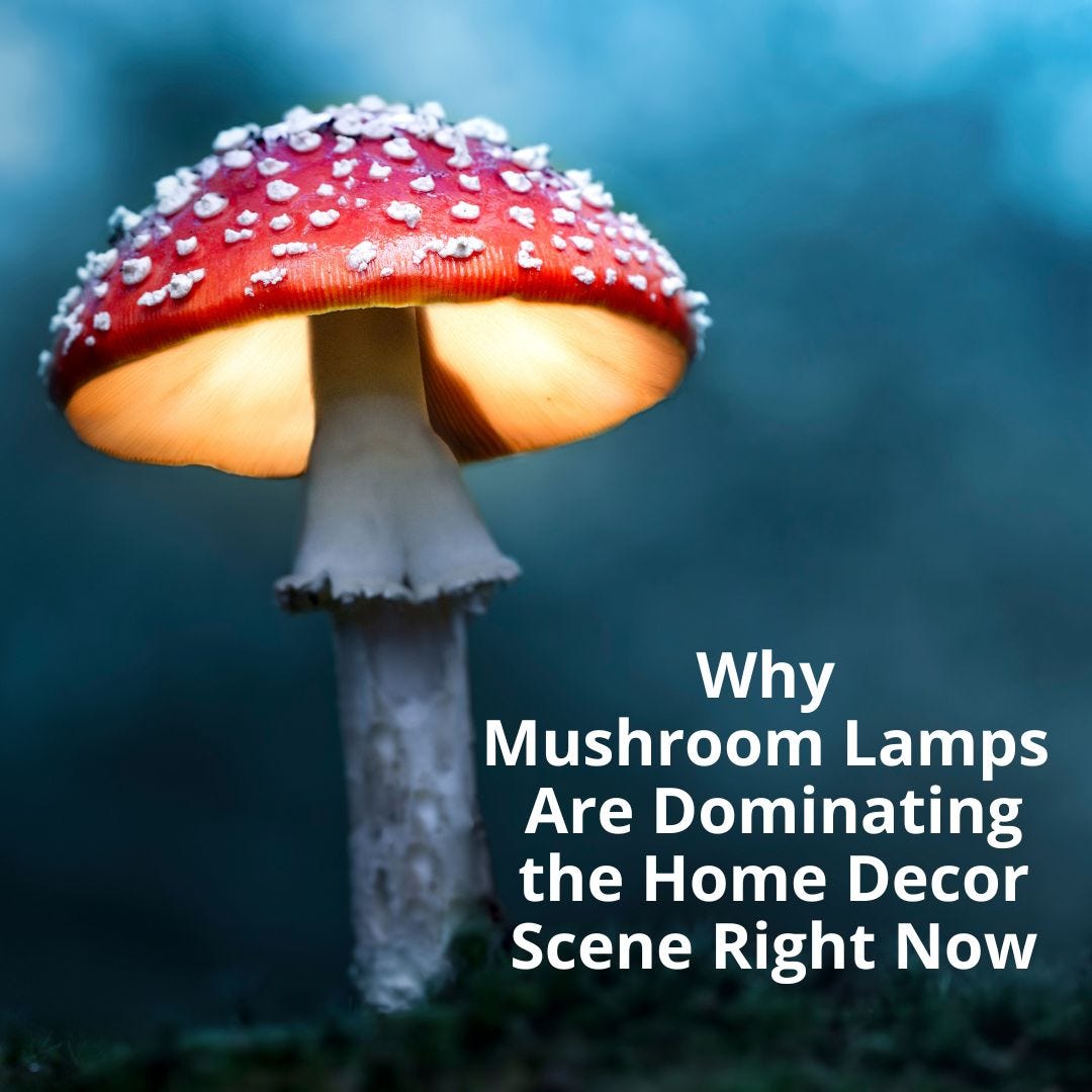 mushroom lamp