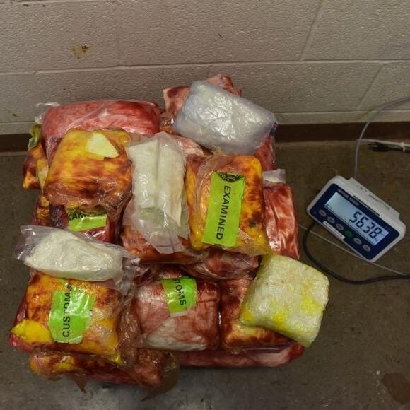 Million dollar meth seizure in Brownsville, Texas