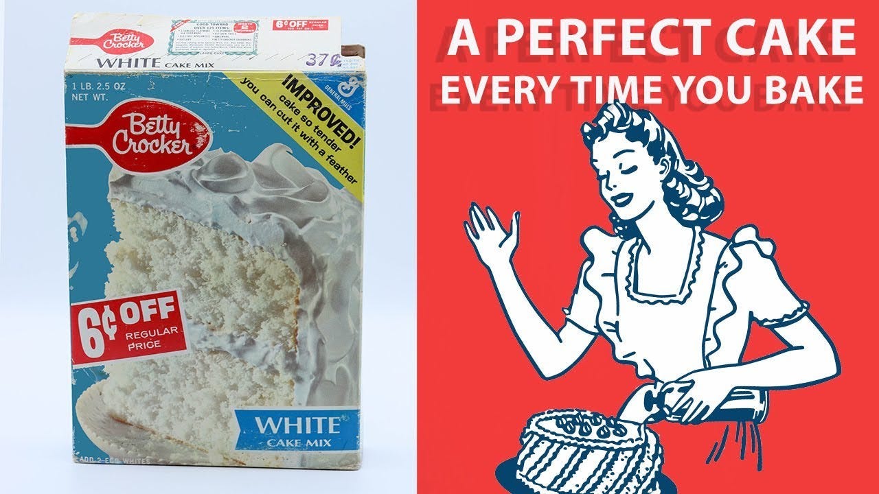 A Perfect Cake: A History of Betty Crocker and Her Cake Mixes