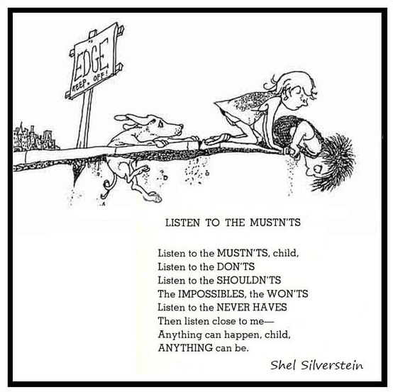 r/Poetry - Listen to the Mustn'ts [Poem] by Shel Silverstein