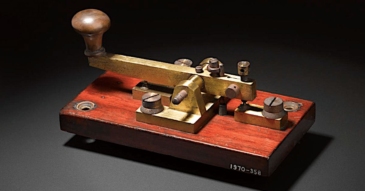 Telegraph Morse Key (Illustration) - World History Encyclopedia